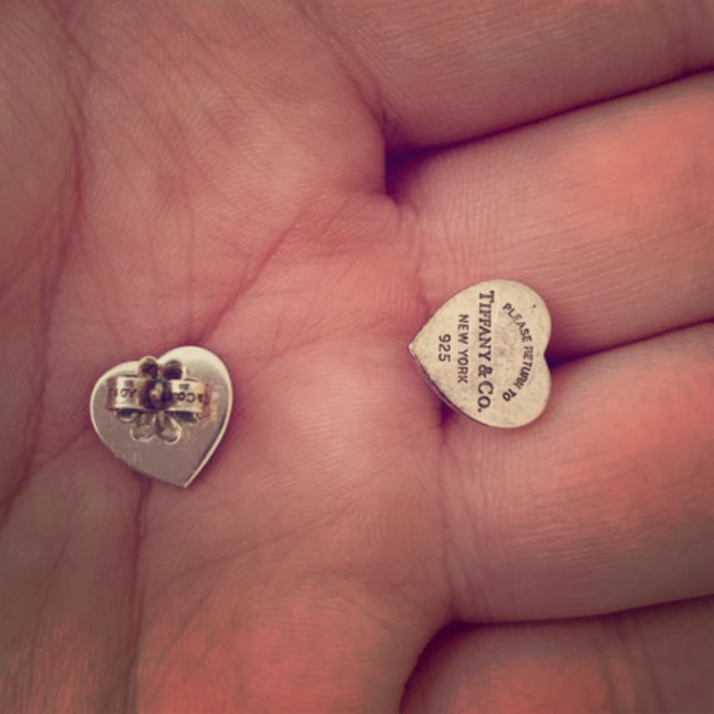 Tiffany’s heart earrings